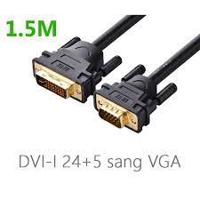 Cáp chuyển đổi DVI 24+5 sang VGA dài 1,5m Ugreen 11617 chính hãng