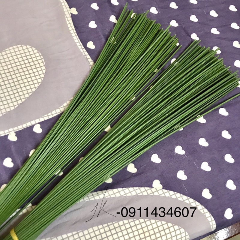 Cành kẽm cắm hoa sáp, hoa giấy làm cành hoa handmade