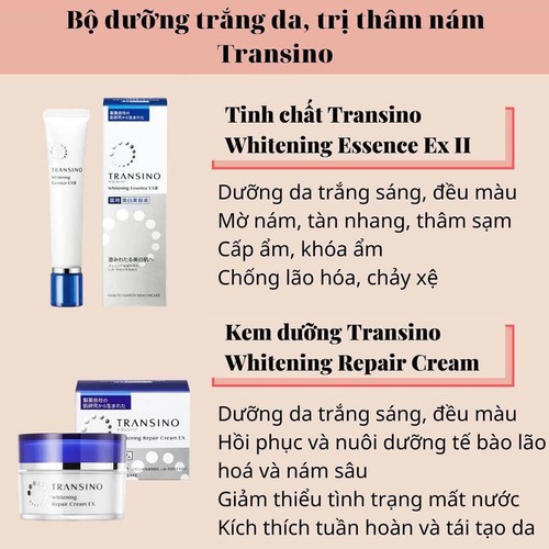 Kem Mờ Nám Transino,Tinh Chất Mờ Nám Transino Whitening Essence ExII | BigBuy360 - bigbuy360.vn
