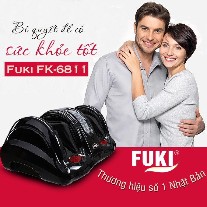 Máy massage chân hồng ngoại Fuki Nhật Bản FK-6811