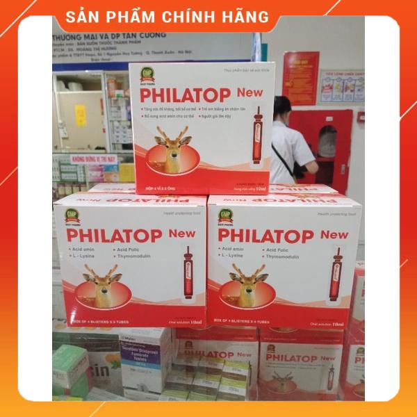 Philatop ống nhựa Đại Uy (hộp 20 ống)