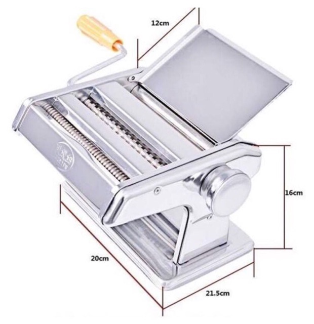 Máy cán mỳ , máy làm mỳ sợi bằng tay chất liệu inox