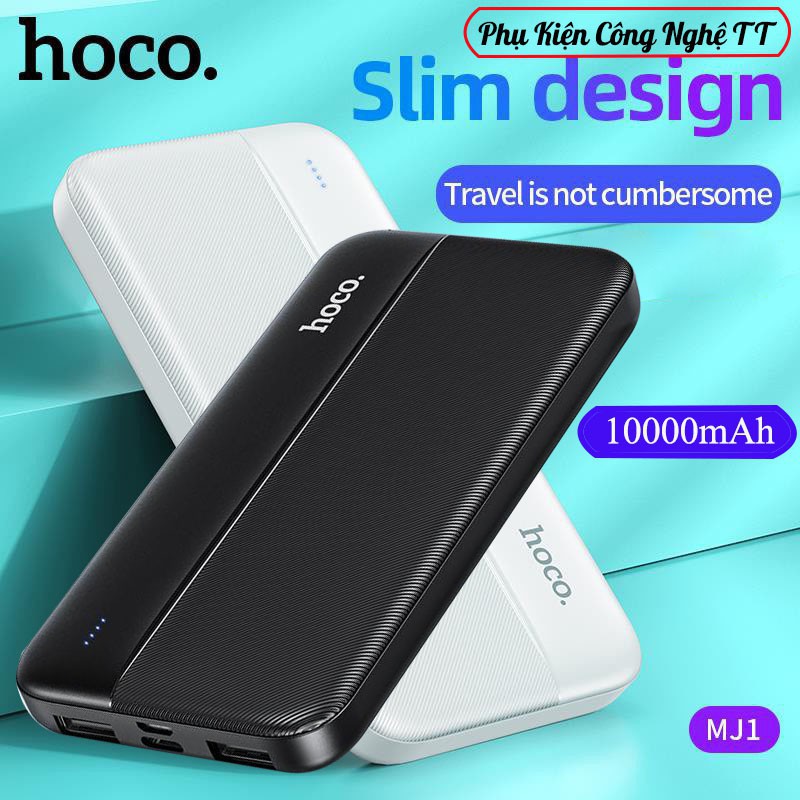 ✅GIẢM GIÁ - PIN SẠC DỰ PHÒNG HOCO MJ1 YKLL/10000mAh 2 CỔNG inpUt/Output max 2A