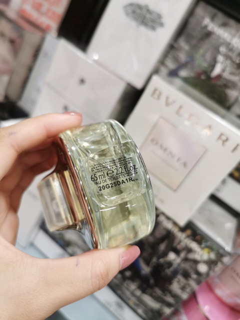 Nước hoa Omnia Crystalline Eau de Parfum BVLGARI 4 màu: xanh, trắng, hồng tím