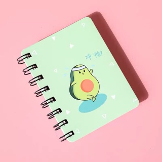 Sổ tay mini quả bơ cute