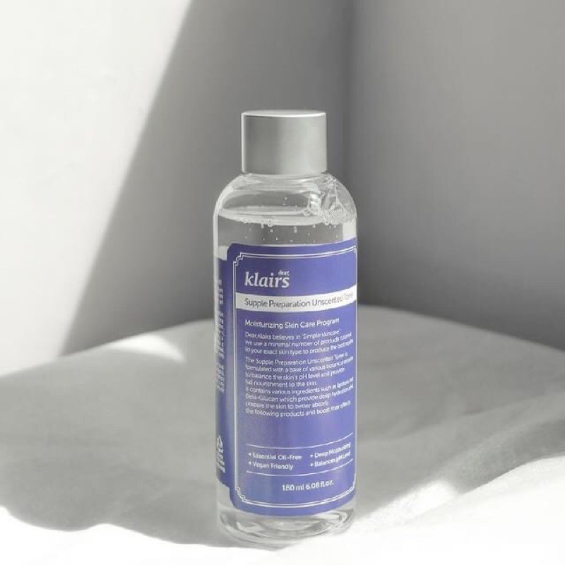 Toner Klairs Supple Preparation Unscented 180ml