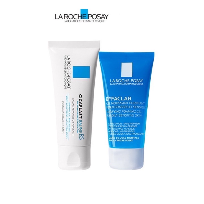 Bộ kem dưỡng phục hồi làn da La Roche Posay Cicaplast Baume B5