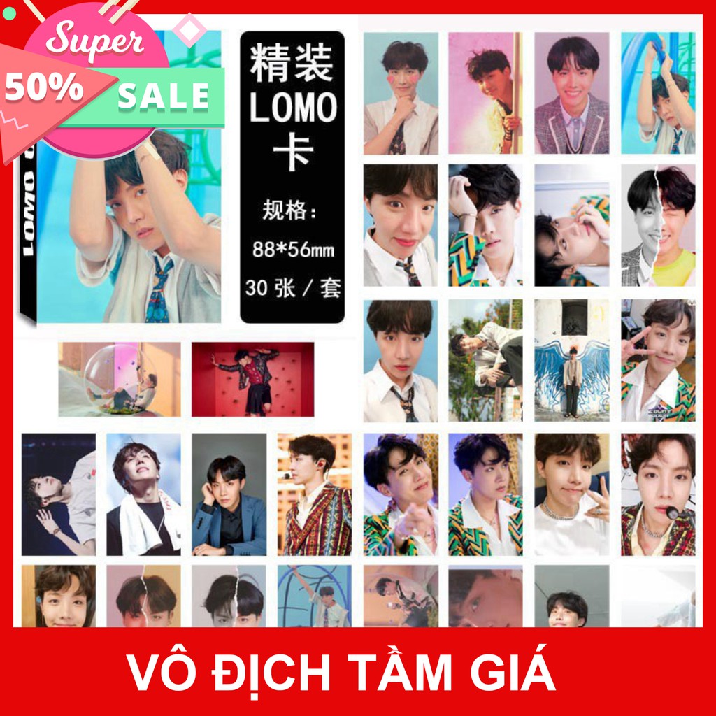 Chuyendokpop Lomo card BTS Suga bộ ảnh hộp 30 ảnh thẻ hình nhóm nhạc idol Hàn quốc CẢM ƠN ĐÃ TIN TƯỞNG ỦNG HỘ