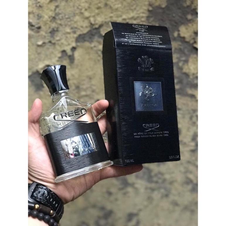 Nước Hoa Tinh Dầu Thơm Nam Creed Aventus Đen EDP 100ml Mạnh Mẽ Cuốn Hút Lưu Hương Lâu