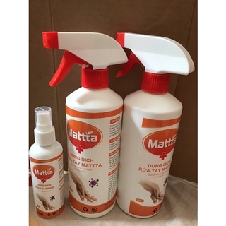 Xịt sát khuẩn tay matta Dung dịch rửa tay nhanh