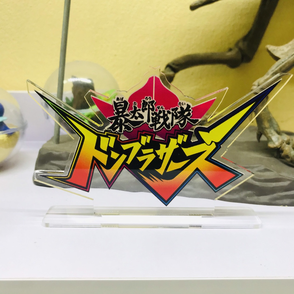 Mô Hình Standee Logo Mica Super Sentai, Nhiều Mẫu, In Nét, Màu Sắc Đẹp