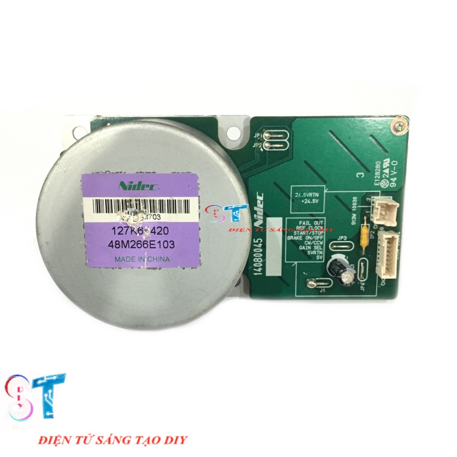 Động Cơ Brushless Không Chổi Than Chế Quạt 14V – 24V Trục 6mm