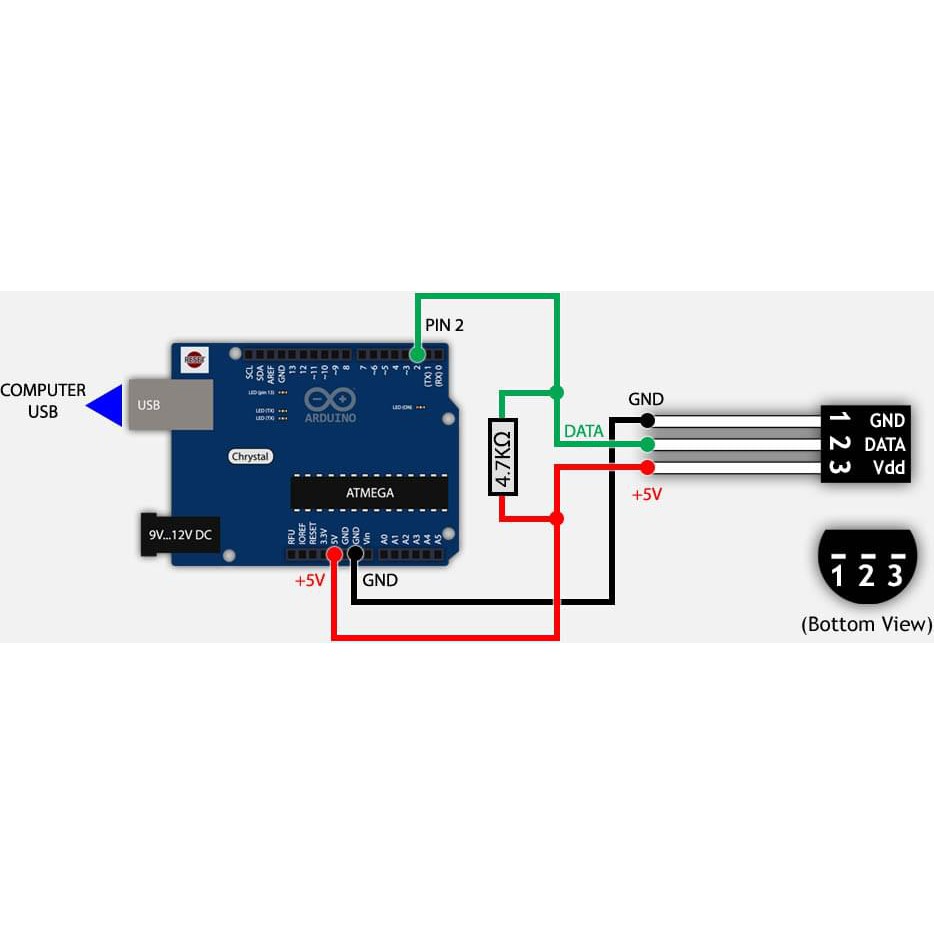 B0146 - Module cảm biến nhiệt độ số DS18B20