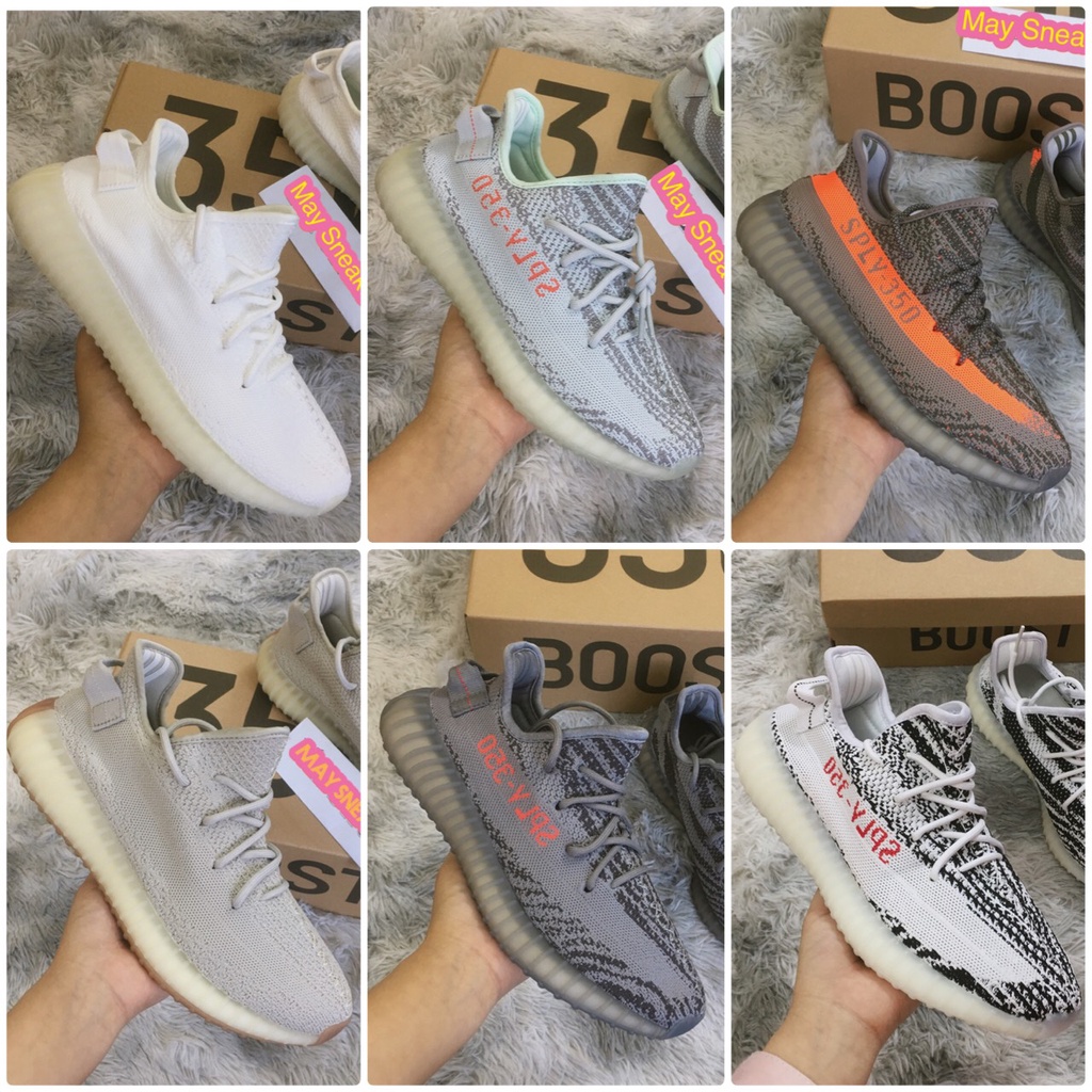 Giày Sneaker 🚚FREESHIP🚚 Giày Thể Thao YZ350 Màu Cơ Bản Nam Nữ