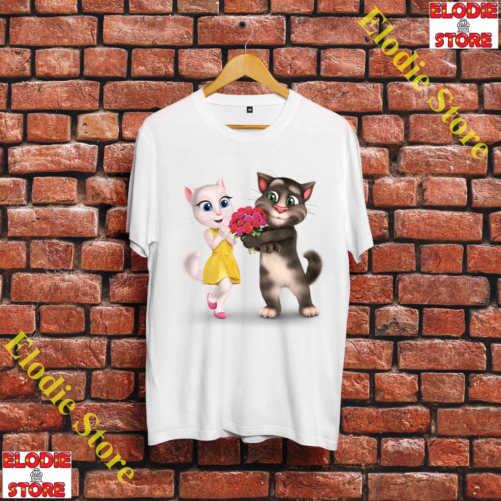 [SALE TẤT CẢ]😜 Áo Phông Talking Tom - Áo Phông Chơi đùa cùng mèo Tom phong cách - cá tính - TOM-008