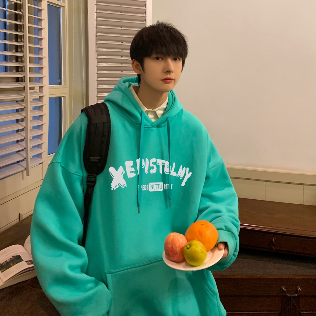 Áo Hoodie In Chữ Thời Trang Dành Cho Nam