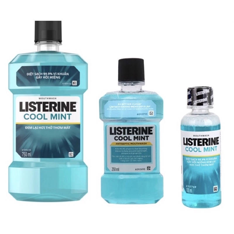 Listerine nước súc miệng