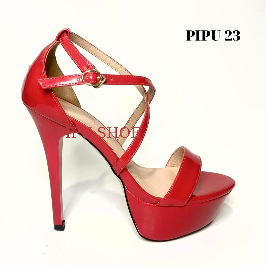 Giy cao gót đế đúp 13cm & 14cm ,sandal cao gót nữ trên 10cm catwalk hoa hậu,giày cưới