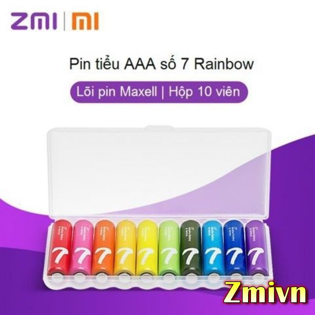 Pin tiểu AAA zi7 Xiaomi( hộp 10viên)