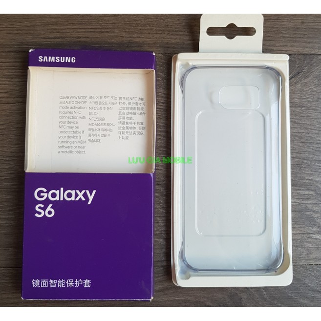 Ốp lưng Clear Cover Samsung Galaxy S6 G920 chính hãng