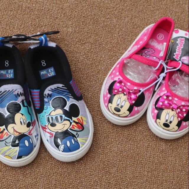 Giày slipon mickey minie dư xịn tqxk .