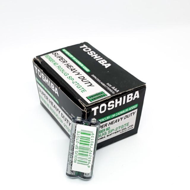 1 hộp 40 viên pin 1.5V aaa Toshiba dùng cho điều khiển , đồ chơi vv