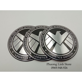 Decal dán tem dán xe logo Shield Vector thân trắng nền đen (9)
