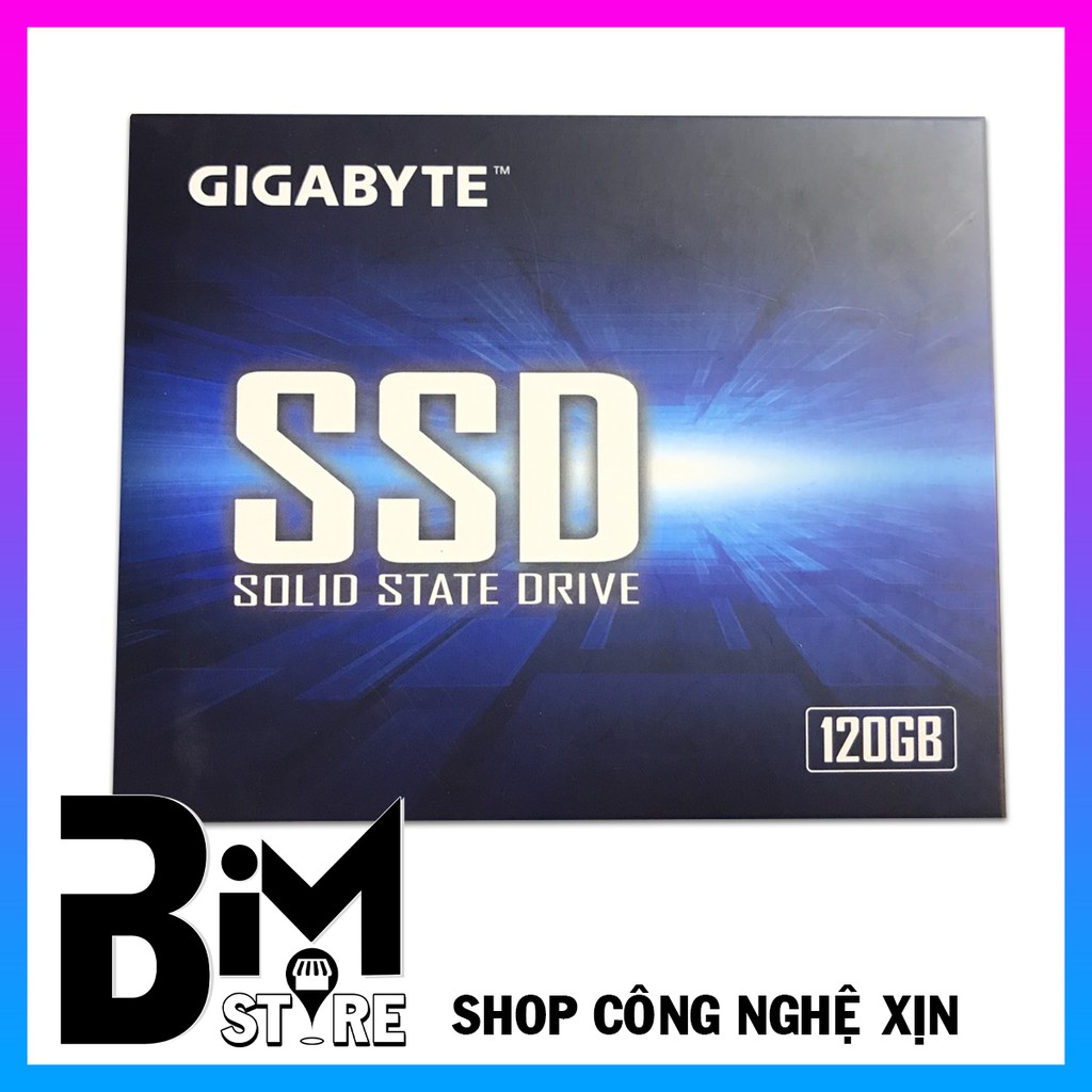 SSD GIGABYTE 120GB Tốc đọ cao cho PC & Laptop