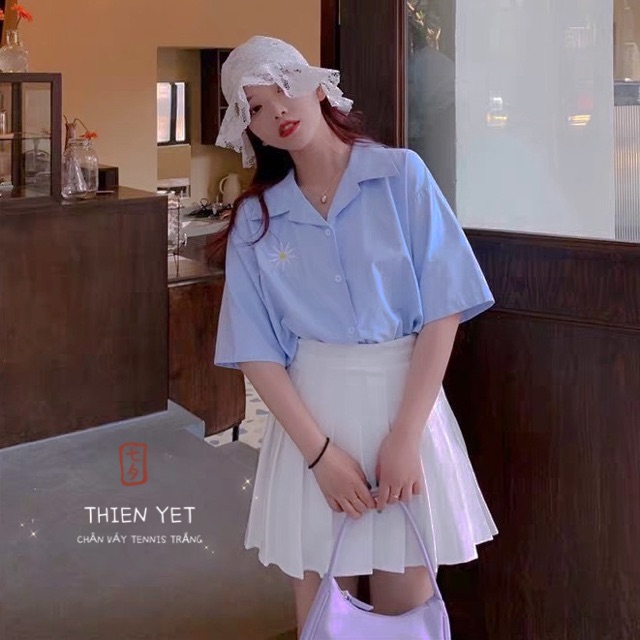 [Mã WASTUP giảm 10% tối đa 30K đơn 99K] CHÂN VÁY TENNIS TRẮNG BÓNG CÓ QUẦN TRONG | BigBuy360 - bigbuy360.vn