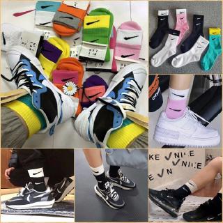 Tất vớ cổ cao hai màu chuẩn cưc phong cách tất vớ cổ cao chất liệu cotton