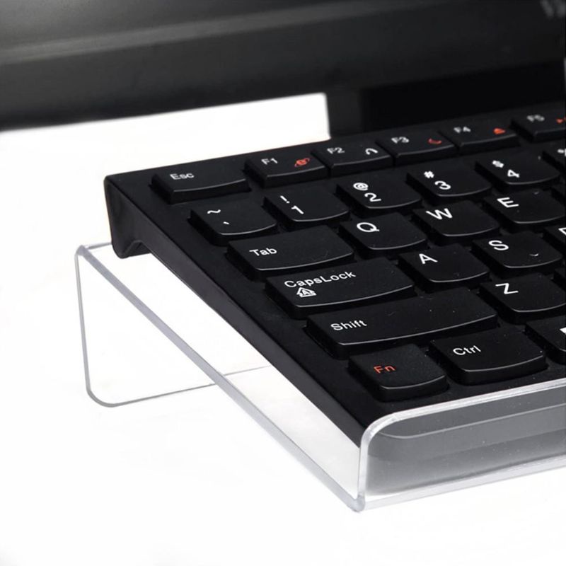 Giá đỡ bàn phím bằng Acrylic trong suốt tiện dụng cho văn phòng/ trường học | BigBuy360 - bigbuy360.vn