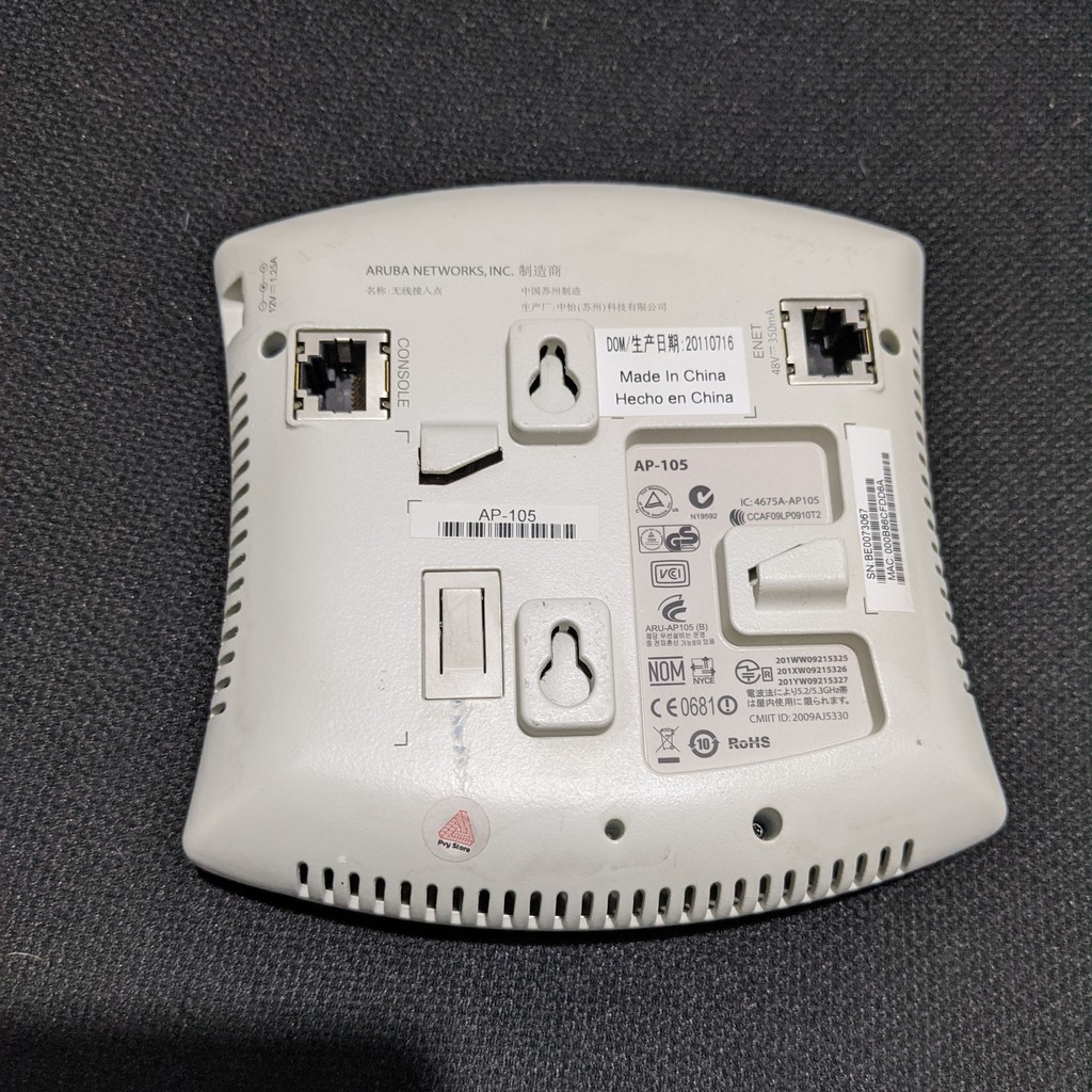 Bộ phát sóng wifi chuyên dụng Aruba IAP-105 | BigBuy360 - bigbuy360.vn