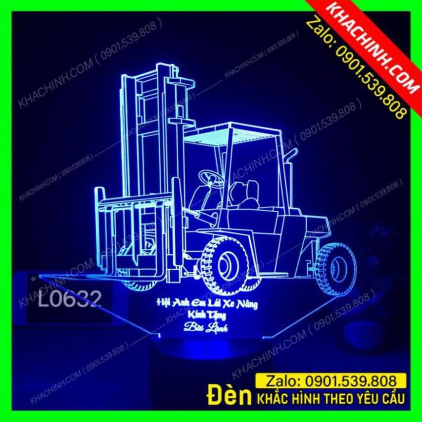 Đèn ngủ cá nhân Xe Nâng - Các Loại Xe Khác Mẫu L0632 -W Nhận làm theo yêu cầu