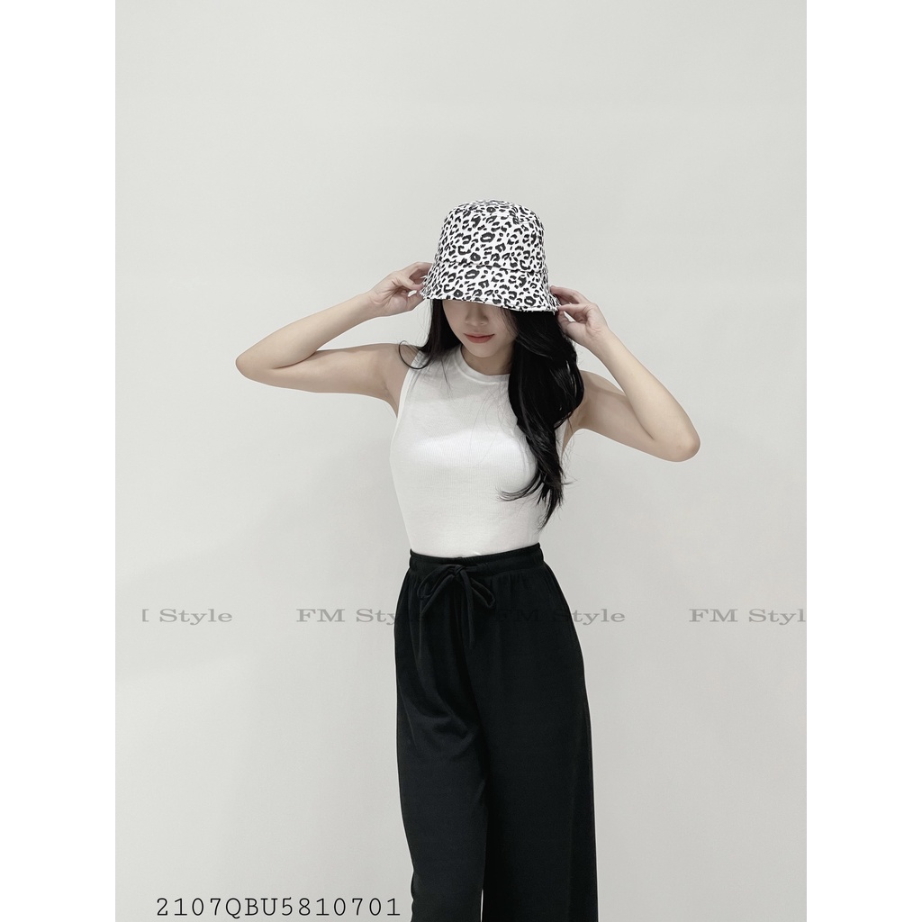 Quần nhung tăm nữ FM Style lưng cao ống suông co giãn thoãi mái, phong cách ulzzang trẻ trung Hàn Quốc 210707001 | BigBuy360 - bigbuy360.vn