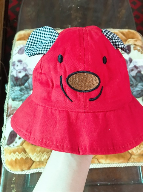 Freeship 50k ⚡ Mũ trẻ em, mũ cho bé có dây buộc, nhiều màu sắc, vải đẹp, giá rẻ