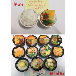 Mô hình đồ ăn nhỏ cho búp bê
