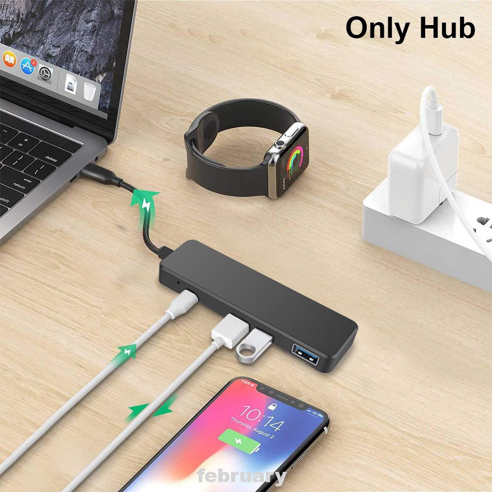 Bộ Chia 4 Cổng Usb Tốc Độ Cao Cho Laptop | BigBuy360 - bigbuy360.vn