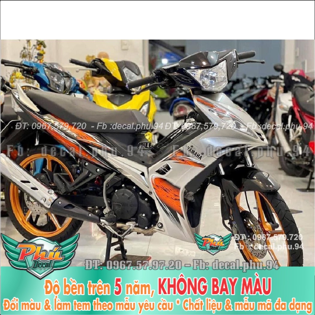 Tem Rời Ex 2006-2010 bạc cam (K) -1