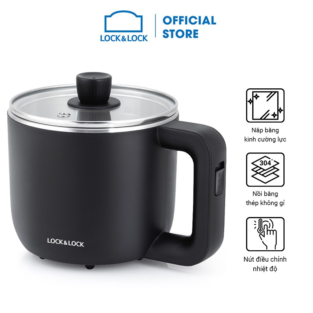 [Oder] - Nồi Điện Đa Năng Lock&Lock EJP116BLK