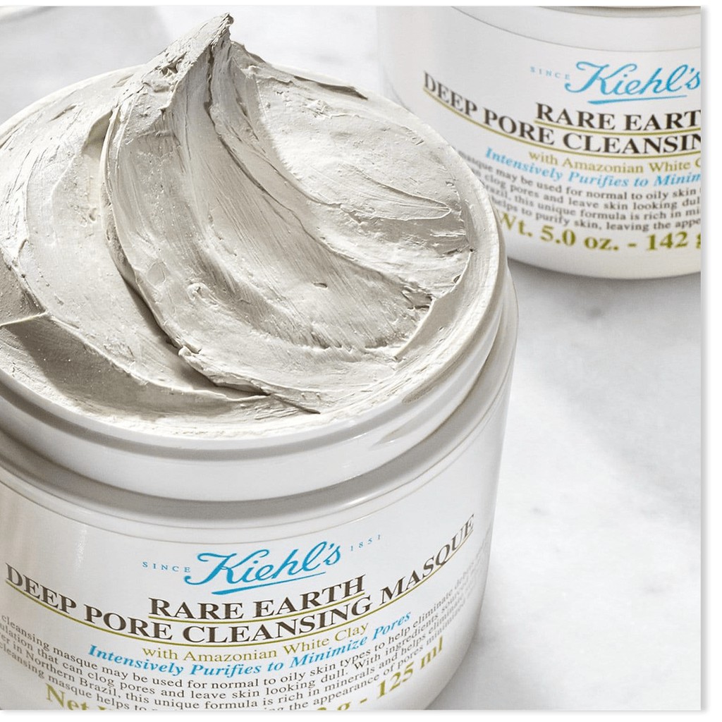 [Mã giảm giá mỹ phẩm chính hãng] Mặt nạ đất sét Kiehl's Rare Earth Deep Pore Cleansing Masque