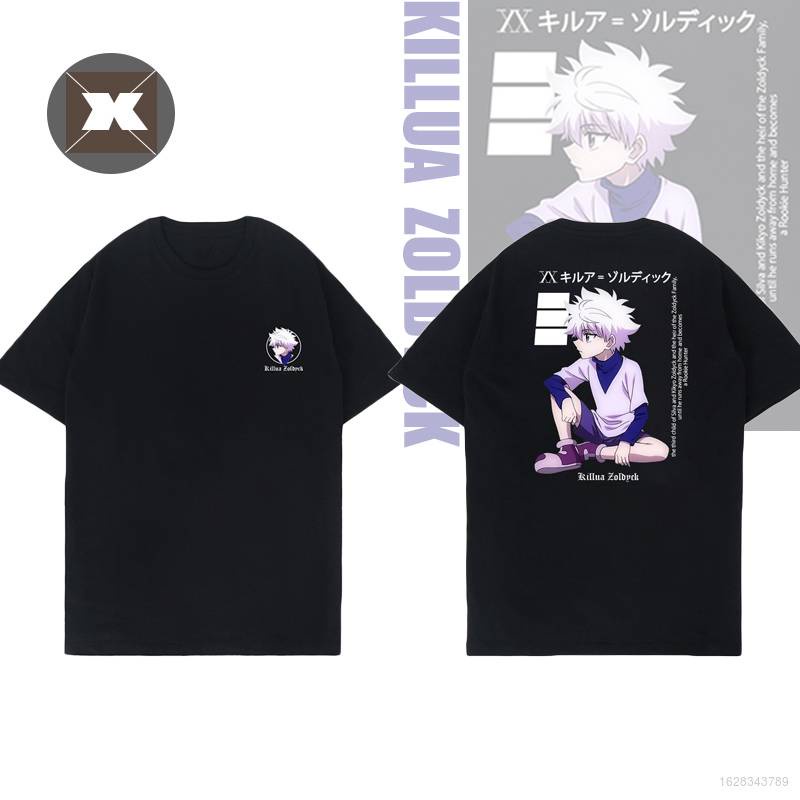 Áo Thun Ngắn Tay In Họa Tiết Phim Hoạt Hình Hunter X Hunter X Hunter