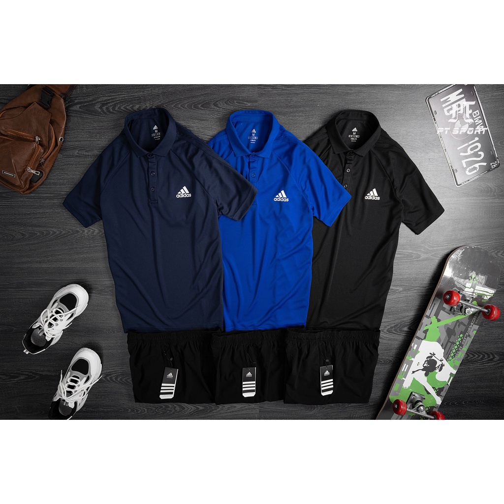 BỘ QUẦN ÁO THỂ THAO NAM 🌐 SALE 40% 🌐 THUN LẠNH POLY CO DÃN 4 CHIỀU