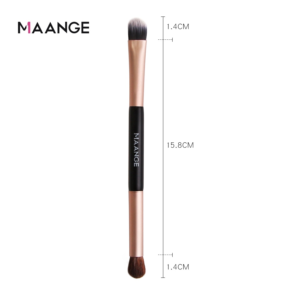Cọ Trang Điểm Mắt Hai Đầu Sợi Nylon Mềm Mại Dễ Sử Dụng