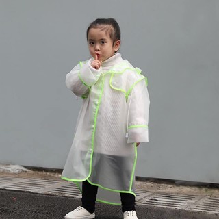 Áo mưa trong suốt cho bé