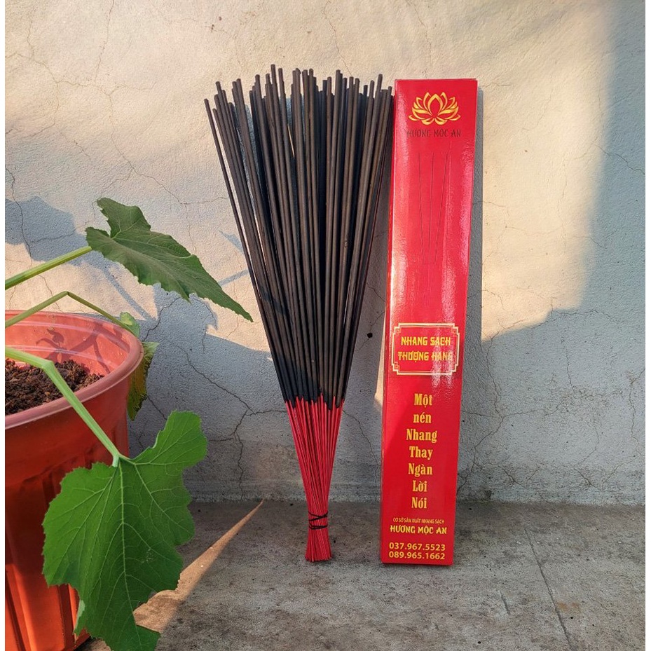 Nhang Đen Làng Chóa  - Nhang sạch cổ truyền/ 1 Bó 100 NÉN-