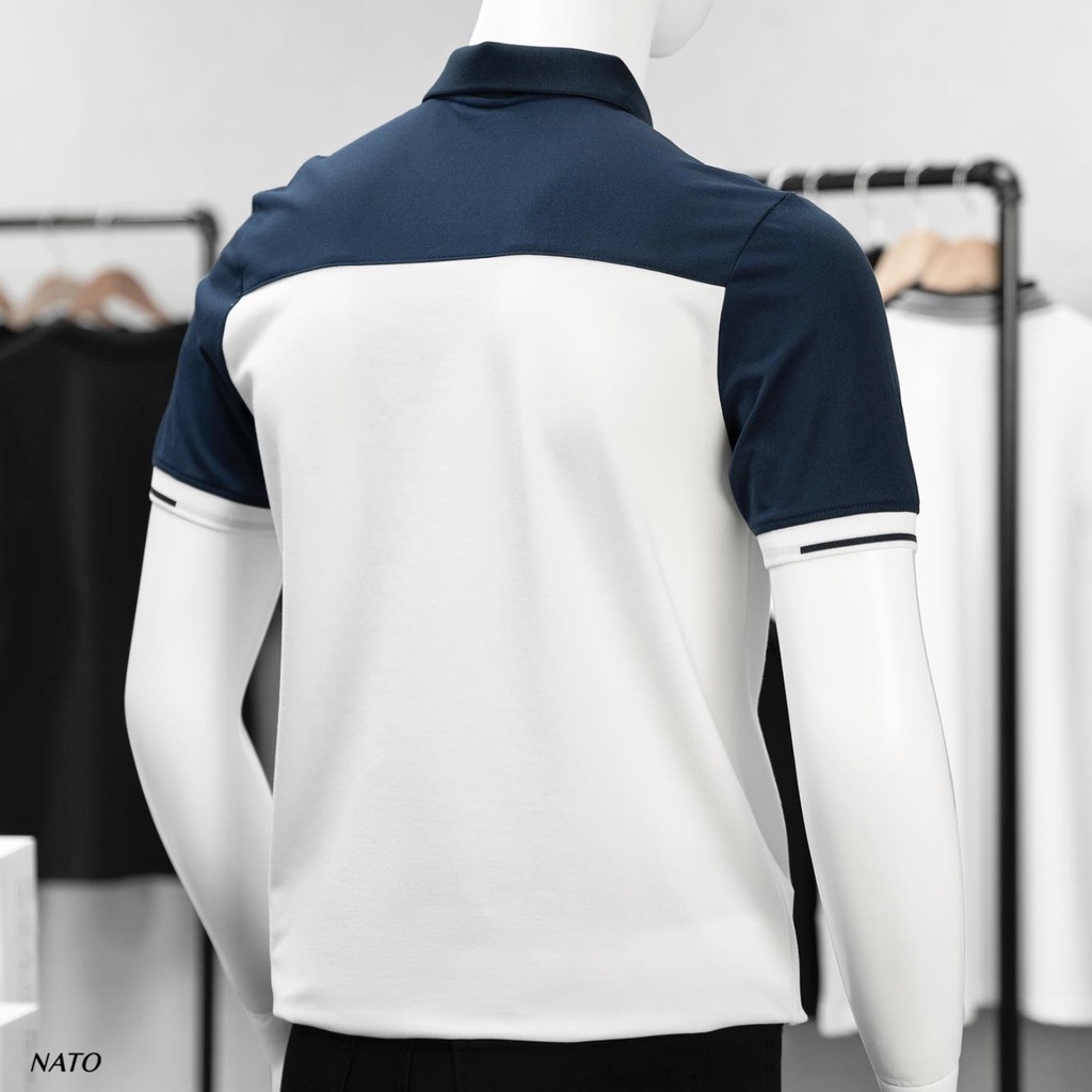 Áo Thun Polo Nam DLO Vải Cotton Cá Sấu Cao Cấp Basic Đẹp Tay Ngắn Có Cổ Màu Trắng Đen Đỏ Xanh Navy Trơn Họa Tiết NATO