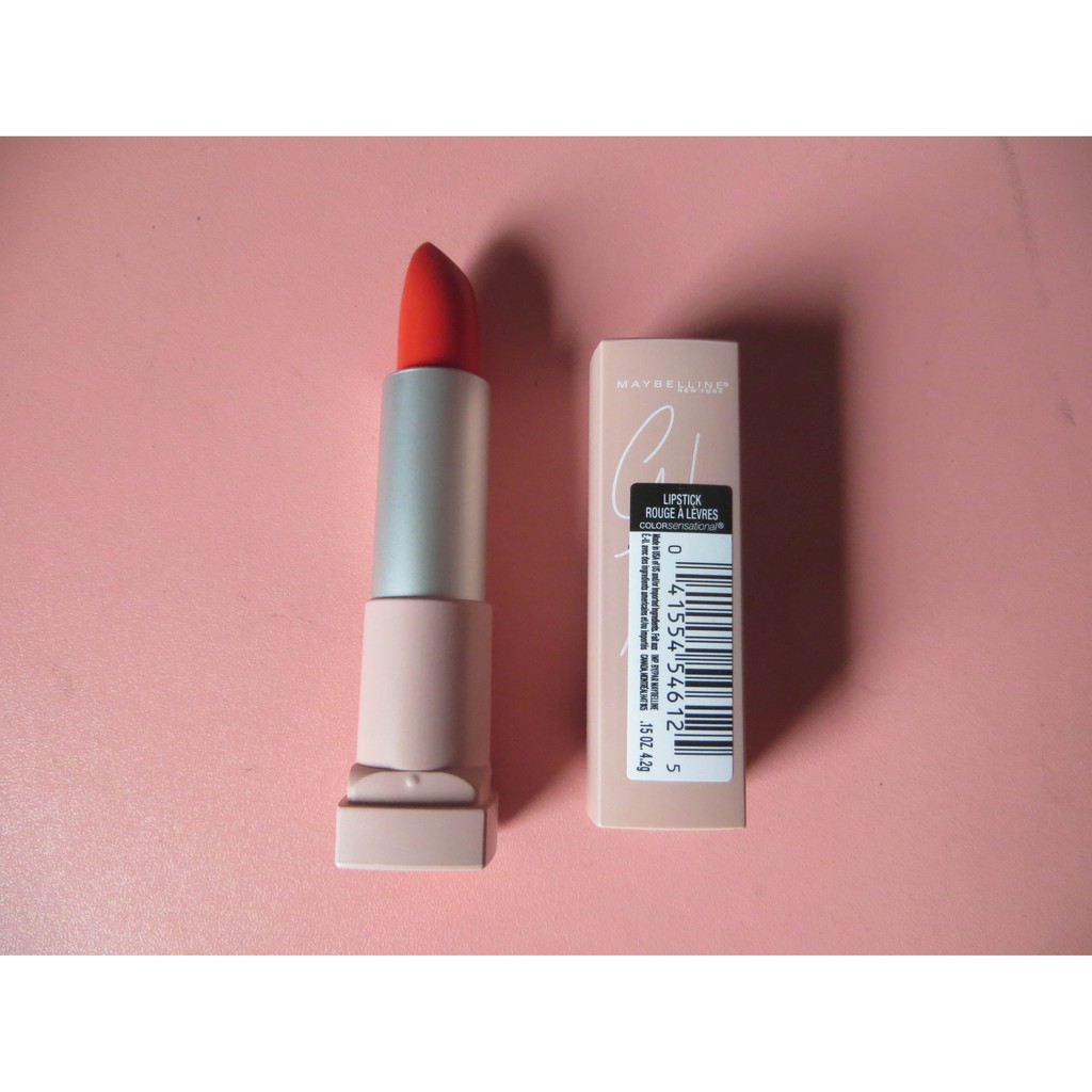 Combo 2 cây son môi Maybelline Newyork  – màu đỏ cam