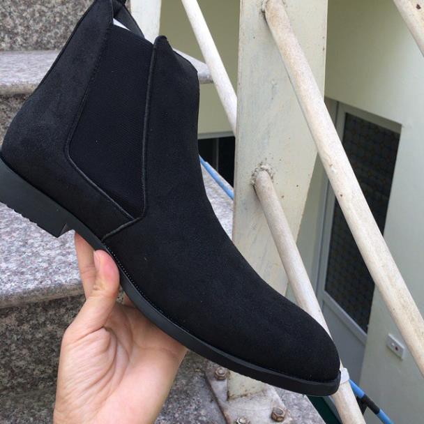 Giày boot NAM❤️FREESHIP❤️Giày Chelsea boot da lộn full HỘP, bảo hành 6 tháng, HÀNG CAO CẤP xa nhanh