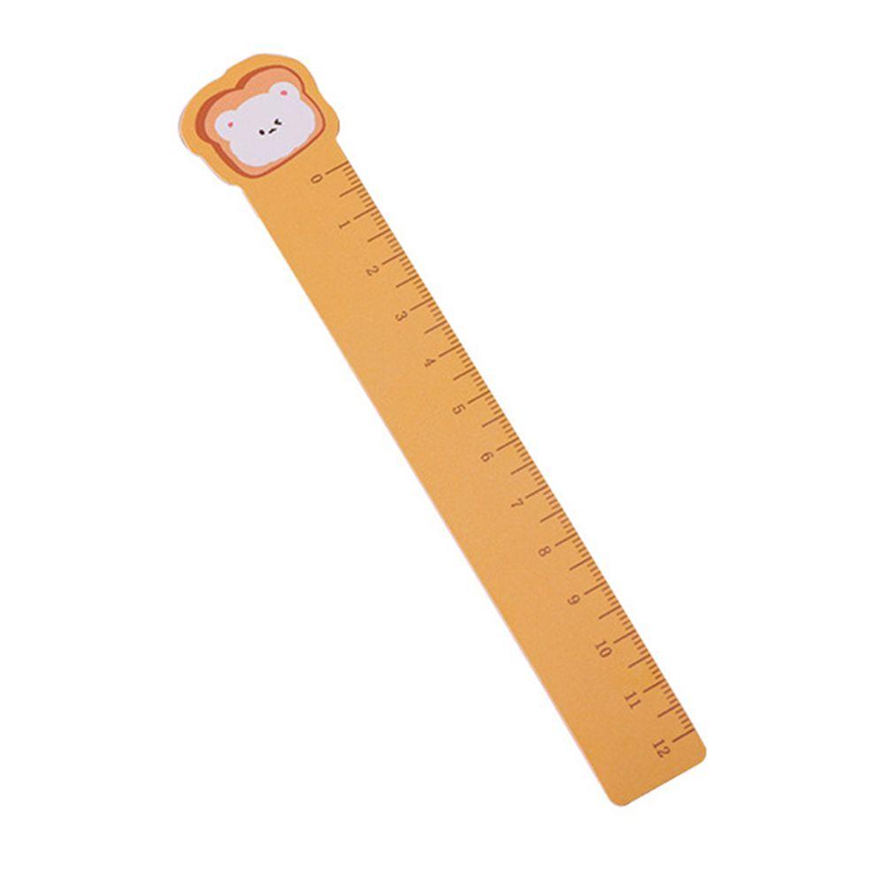 Bộ 5 Thước Thẳng 12cm Họa Tiết Hoạt Hình Xinh Xắn Dùng Trong Vẽ Tranh