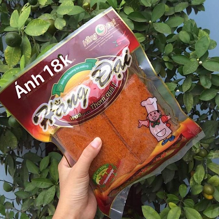 Snack Bim Bim Cay Hương Bò Miếng Hằng Đại  Thơm Ngon Hương Thịt Bò ( Gói 320g ) - Ăn Vặt Lel